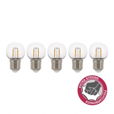 Ampoule � LED - Bailey Filament - E27 - 2W - 2700K - 180 Lm - Pack de 5 - Bailey 144082