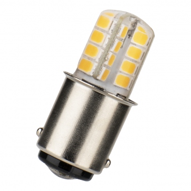 Lampe miniature - BA15D - 1W - 48V - 2700K - 80 Lm - 15 x 36 mm - Bailey 145222