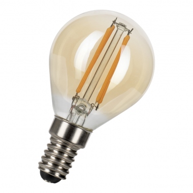 Ampoule � LED - Bailey Filament - E14 - 4W - 2200K - Or - G45 - Dimmable - Bailey 143052