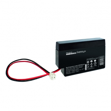 Batterie rechargeable - VRLA - 12 Volts - 0.8 Ah - FR UL94 V-0 - Izix FX120.8