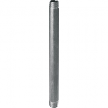 Mamelon - M�le / M�le - Acier galvanis� - 1 Pouce 1/4 - Longueur 150 mm - Sferaco 530G15033