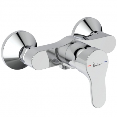 Mitigeur - Douche - OLYOS II - Mural - Chrom� - Porcher D2499AA