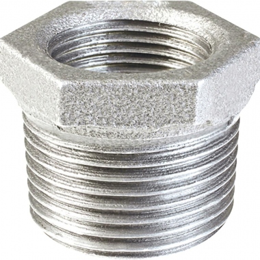 Manchon r�duit - M�le / Femeille - Fonte mall�able galvanis�e - 33 x 26 - Sferaco 241033026G