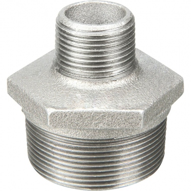 Mamelon - R�duit - M�le / M�le - Fonte mall�able galvanis�e - 26 x 20 - Sferaco 245026020G