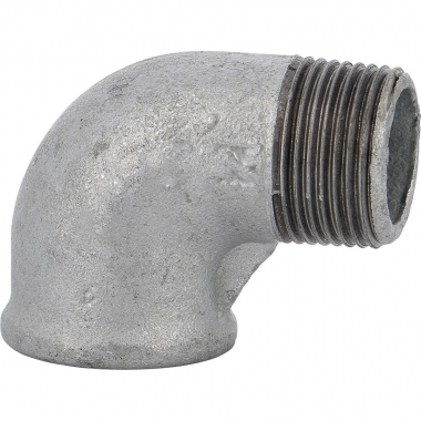 Coude � 90� - M�le / Femelle - Fonte mall�able galvanis�e - 40 x 49 - Sferaco 092040G
