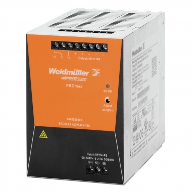 Alimentation � d�coupage - PRO MAX - 24 Volts - 480 Watts - 20A - Weidmuller 1478140000