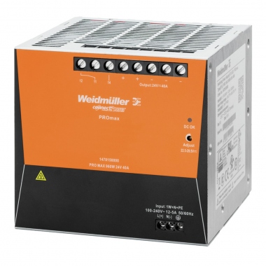 Alimentation � d�coupage - PRO MAX - 24 Volts - 960 Watts - 40A - Weidmuller 1478150000