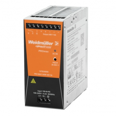 Alimentation � d�coupage - PRO MAX - 48 Volts - 240 Watts - 5A - Weidmuller 1478240000