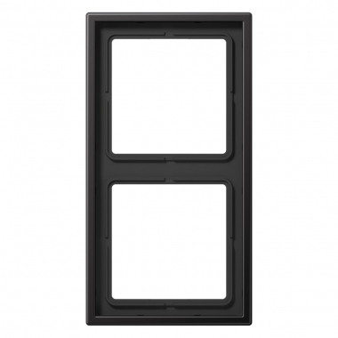 Cadre - 2 Postes - LS - Dark Canon de Fusil - Jung Ls990 AL2982D