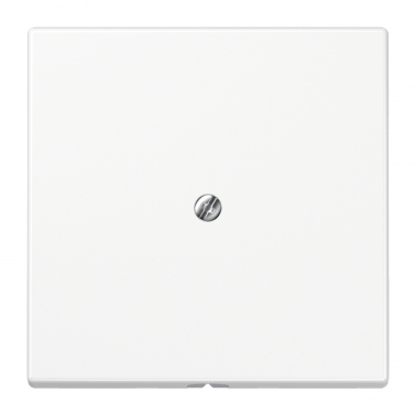 Sortie de cable - Avec serre cable - LS - Blanc - Jung LS990AWW