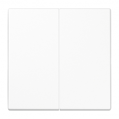 Enjoliveur - Double doigt - LS - Blanc - Jung LS995WW