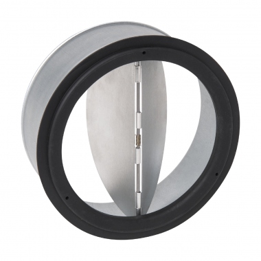 Clapet anti-retour - Diam�tre 150 mm - En acier galvanis� - Avec joint mousse - Aldes 11094683