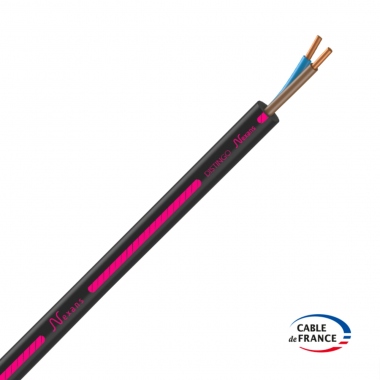Cable lectrique - Rigide - R2V - 2 x 1.5 mm - Couronne de 100 mtres - Distingo
