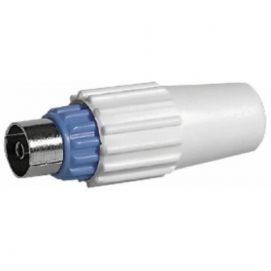 Fiche tlvision - Mle - IEC 9.5 mm - Pour cble coaxial - Fracarro CIM95