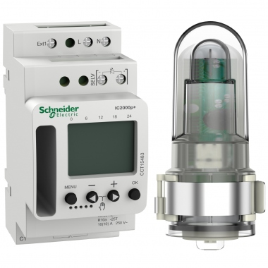 Interrupteur crpusculaire - Programmable - Acti9 - IC2000p+ - Schneider electric CCT15483