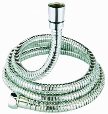 Flexible de douche - CONCERTO - 2 M�tres - En laiton - Argent brillant double agrafage - Alterna H25001-200B