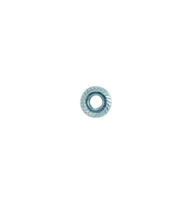 Ecrou de 6 mm - Avec rondelle crant�e - Boite de 100
