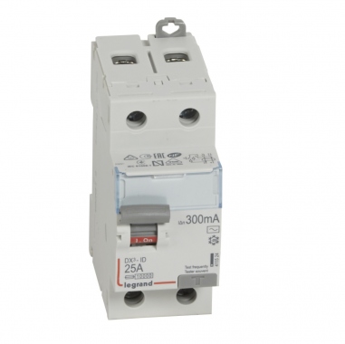 Interrupteur diff�rentiel Legrand DX3 25A 300mA 2 Poles type AC - Vis / Vis