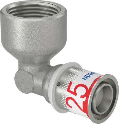 Coude � sertir - 90� - Taraudage femelle - S-Press PLUS - 25 mm vers 1 Pouce - Uponor 1070543