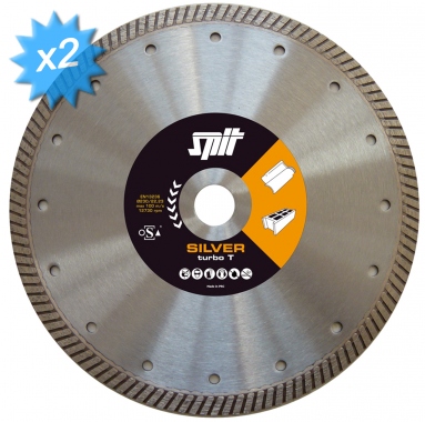 SPIT X-TREME SILVER Turbo - 2 Disques diamant diam�tre 150 mm