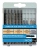 Lame de scie sauteuse - Universelle - Panach�e - Coffret plastique de 10 - Novipro 7050-10