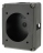 Boitier plastique Hypra pour prise 3P+T et 3P+N+T 16 Amp�res