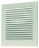 Grille ext�rieure - 200 x 250 mm - En aluminium - Blanc - Aldes 11001005