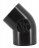 Coude PVC pression - 45� - Diam�tre 20 mm - Nicoll UC420F