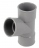 Culotte PVC - Femelle / Femelle - 67�30 - Diam�tre 40 mm - Nicoll UBH166
