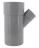 Culotte PVC - M�le / Femelle - 45� - Diam�tre 100/50 mm - Nicoll UBT64