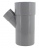 Culotte PVC - M�le / Femelle - 45� - Diam�tre 100/50 mm - Nicoll UBT64