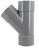 Culotte PVC - Femelle / Femelle - 45� - Diam�tre 100 mm - Nicoll UBT144