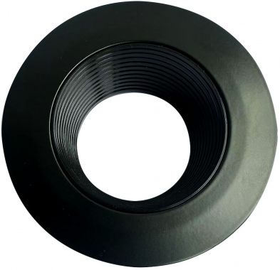 Collerette aluminium - Fixe - Pour ONEX - IP65 - Pour DL151379 - Noir - Abi - Aurora DL151348