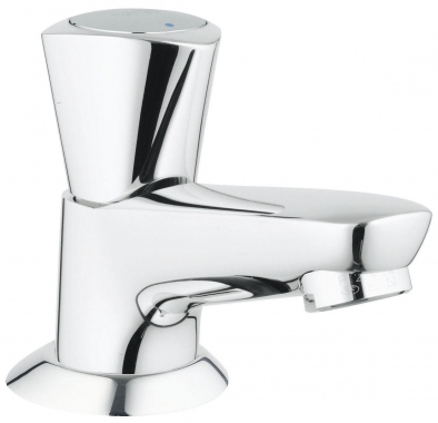 Robinet lave mains - COSTA S - Marquage BLEU - Chrom� - Grohe 20405001