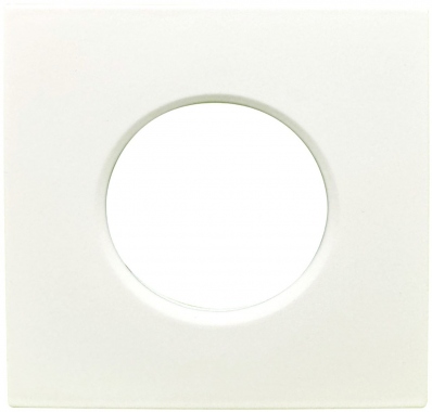 Collerette aluminium - Fixe - Pour ONEX - IP65 - CARREE - Pour DL150174 & - Abi - Aurora DL155926