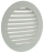 Grille ronde plastique diamtre 159mm