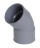 Coude PVC - Femelle / Femelle - 45� - Diam�tre 32 mm - Nicoll UCF44