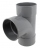 Culotte PVC - Femelle / Femelle - 87�30 - Diam�tre 125 mm - Nicoll UBX188
