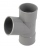 Culotte PVC - Femelle / Femelle - 67�30 - Diam�tre 50 mm - Nicoll UBJ166