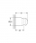 Support mural - Pour douchette Grohe Tempesta - Chrom� - GROHE 28605001