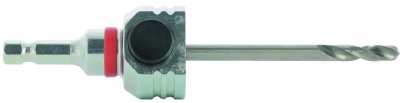 Arbre 6 pans - Avec foret centreur 120 mm - Pour scie cloche Clic II - Bizline