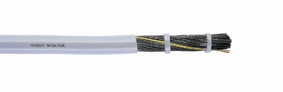 Cable Souple H05VV5-F - 12G0.75 mm - Gris - Au mtre