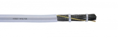 Cable Souple H05VV5-F - 12G0.75 mm� - Gris - Au m�tre