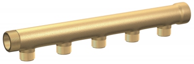 Collecteur Type FC5 - Arriv�e M�le 20 x 27 - 5 d�parts M�le 15 x 21 - Extr�mit� Femelle 20 x 27 - Gripp