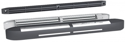 Entr�e air - Hygror�glable - 6 � 45 m3/h - Gris anthracite - Unelvent 850433