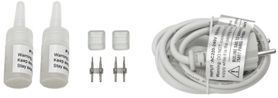 Kit connexion - Pour ruban 3 LED Bizline 625064 - Lot de 5 - Bizline 625072