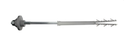 Fixation lavabo - Paroi isol�e - Vis 2 filets 8 x 220 - Rondelles excentr�es - Novipro NOV92472