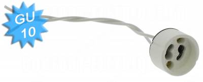 Douille culot GU10 en c�ramique