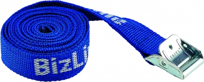 Sangle - Avec boucle de serrage - 2 M�tres x 25 mm - Bleue - Bizline 390475