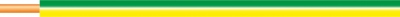 Fil rigide - H07VU - 1 x 1.5 mm� - Vert / Jaune - Couronne de 100 M�tres
